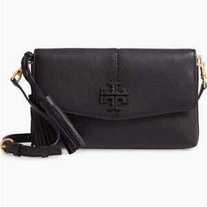 Tory Burch McGraw Leather Crossbody Bag